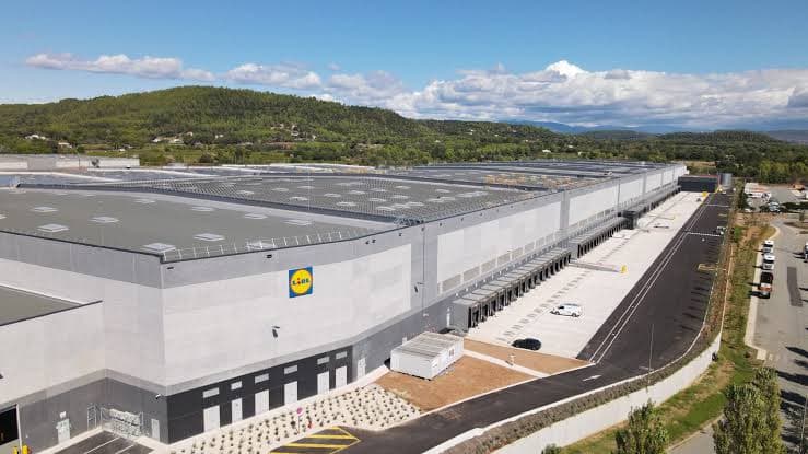 Entrepôt Lidl Les Arcs-sur-Argens